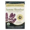 Lifestyle Awareness Serene Slumber Organic Tea  - Case of 6 - 20 BAG