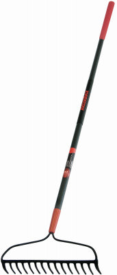 Razor-Back  66.5 in. L x 16 in. W Steel  Bow  Rake  Fiberglass