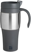 Trudeau 04715705 14 Oz Dark Gray Travel Mug