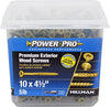 Power Pro Self-Drilling Wood Screws, Star, 4-1/2-In. x #10, 5-Lbs.