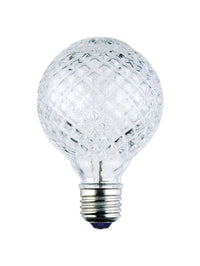 Bulb G25 40W Cut Glass