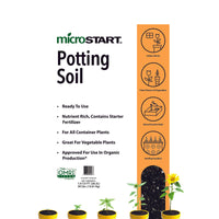 MicroStart  Organic 0.25-0.25-0.1  Potting Soil  1 cu. ft.