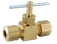 Amc 759106-04 1/4" Brass Lead Free Straight Needle Valve