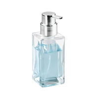 iDesign Casila Chrome Clear Glass Soap Pump