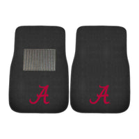 University of Alabama Embroidered Car Mat Set - 2 Pieces