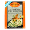 Patel's - Rice Basmti Green Pea Cumin - Case of 10 - 8.8 OZ