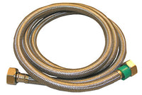 Lasco 1/2 in. FIP X 1/2 in. D FIP 48 in. Braided Stainless Steel Faucet Supply Line