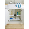 Madesmart 17.25 in.   H X 2.75 in.   W X 18.13 in.   L White Under-the-Sink Shelf