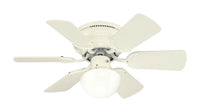 Westinghouse  Petite  30 in. Antique White  Indoor  Ceiling Fan