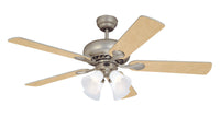 Westinghouse Swirl Plus II 52 in.   Brushed Pewter Indoor Ceiling Fan