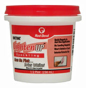 Red Devil 0572 1/2 Pint Onetime® Lighten Up™ Lightweight Spackling