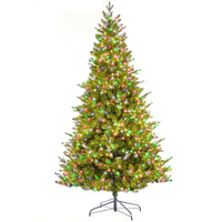 Celebrations Multicolored 1200-Light Frasier Fir Prelit Christmas Tree 7 H ft.