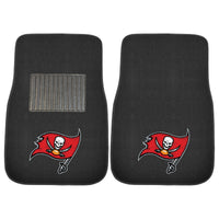 NFL - Tampa Bay Buccaneers Embroidered Car Mat Set - 2 Pieces