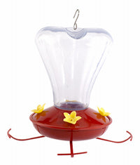 Hummingbird Feeder, Trumpet Flower, Plastic