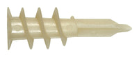 Hillman .138 in. D X 1 1/4 in. L Nylon Round Head Wallboard Anchors 100 pk