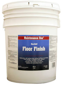 Floor Finish, Non-Buffable, 5-Gallons