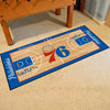 NBA - Philadelphia 76ers Court Runner Rug - 30in. x 54in.