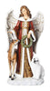 Roman  Angel Figure with Deer And Bear  Christmas Decoration