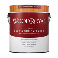 Wood Royal Transparent Natural Acrylic Latex Deck and Siding Toner 1 gal (Pack of 2)