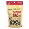 Woodstock Organic Unsweetened Black Mission Figs - Case of 8 - 10 OZ