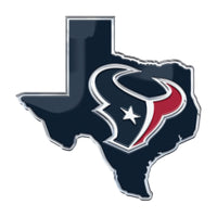 NFL - Houston Texans Team State Aluminum Emblem