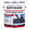 Rust-Oleum Black Asphalt Wet/Dry Surface Roof Cement 1 gal (Pack of 2)