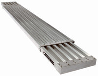 Aluminum Expanding Plank Ladder, 250-Lb. Duty Rating, 8-Ft. To 13-Ft.