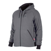 Milwaukee M12 S Long Sleeve Unisex Full-Zip Heated Hoodie Kit Gray