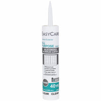 All Purpose Caulk, Acrylic Latex with Silicone, Clear, 10.1-oz.