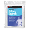 Buffalo Unisex Polypropylene Coveralls White XL 1 pk