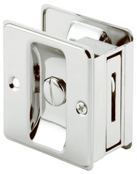 Prime Line N6773 Chrome Pocket Door Privacy Lock