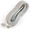 Black Point Products 50 ft. L White Phone Line Cord