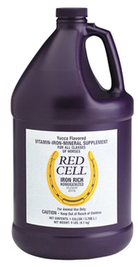 Red Cell  Liquid  Microbial Supplement  For Horse 1 gal.