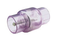 NDS 2 in. D X 2 in. D Plastic Spring Loaded Check Valve