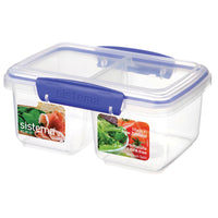 Sistema Klip It 28.23 oz Clear Split Food Storage Container 1 pk