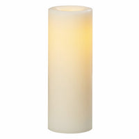 Premier Flamless LED Candle, Wax, Cream, 3 x 8-In.