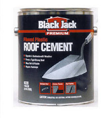 Fibered Plastic Roof Cement, 3.6-Qt. (Pack of 6)