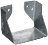 Concealed Flange Hanger, Galvanized Steel, 14 Gauge, 4 x 4-In.