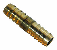 Pipe Fitting, Hose Barb Coupling, Brass, 3/8-In. (Pack of 6)