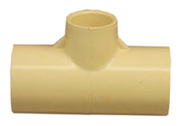 Pipe Fittings, CPVC Tee, 3/4 x 3/4 x 1/2-In.