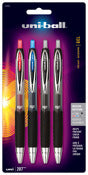 Uni Ball 33961PP 0.7mm Retractable Gel Pen Assorted Colors (Pack of 6)