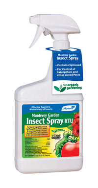 Monterey Garden Organic Insect Killer 32 oz. (Pack of 12)