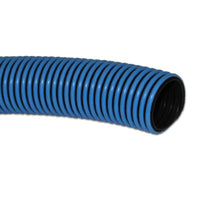 Pool Vacuum Hose, Blue & Black, 1.5 x 1.81-In. x 25-Ft.