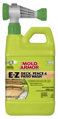 Mold Armor E-Z Deck, Fence and Patio Wash 64 oz. Liquid (Pack of 6)