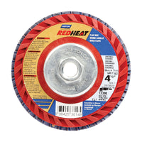 Norton  Red Heat  4-1/2 in. Dia. x 5/8 in.-11   Ceramic  Flap Disc  60 Grit 1 pk