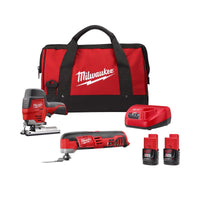 Milwaukee M12 12 V Cordless Brushed 2 Tool Combo Kit