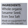 Eden Foods Organic Gomasio - Sesame Salt - 3.5 oz