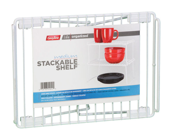 Panacea Extra Deep Folding Stacking Shelf 