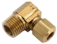 Amc 750069-0608 3/8" x 1/2" Brass Lead Free Elbow Connector