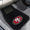 NFL - San Francisco 49ers Embroidered Car Mat Set - 2 Pieces